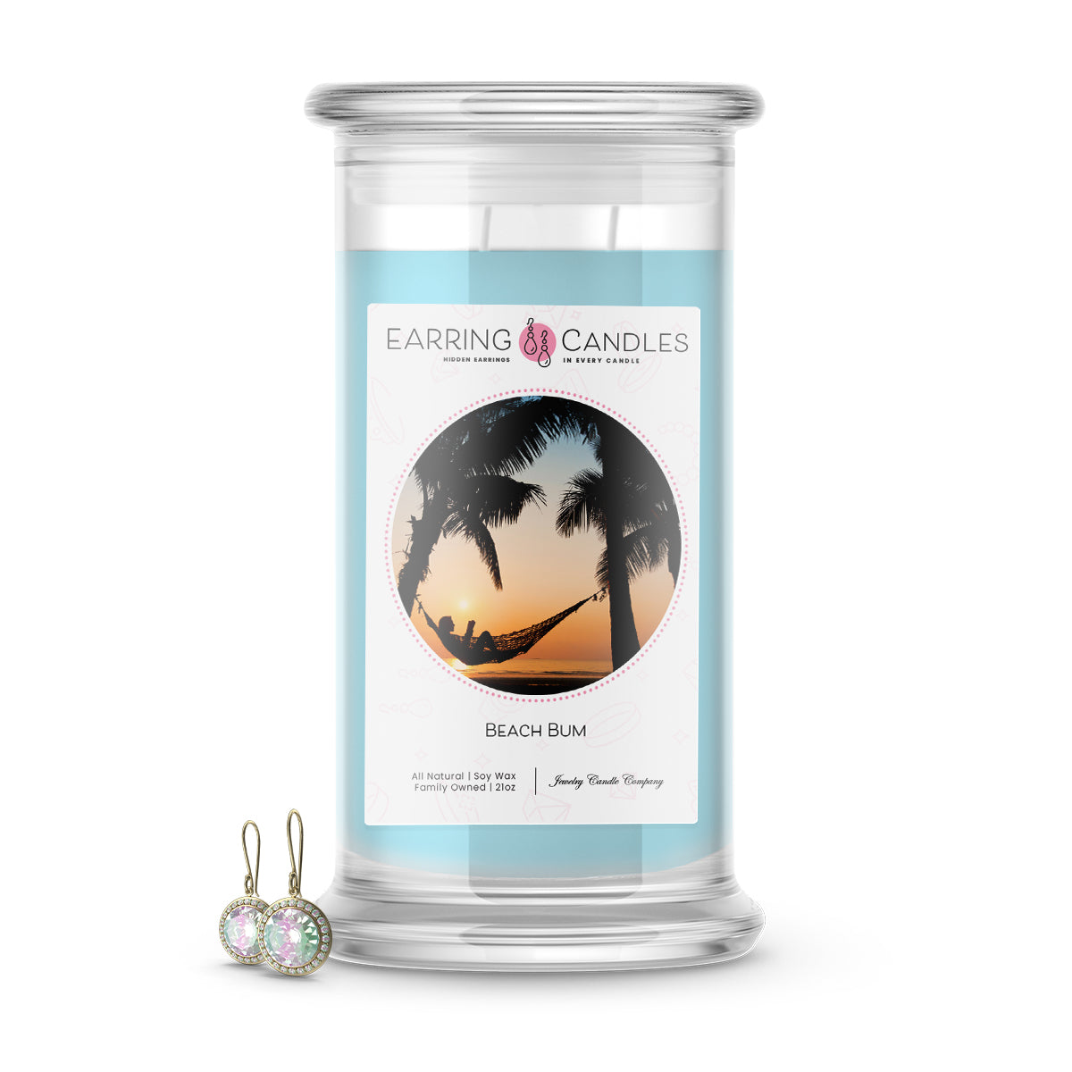 Beach Bum | Earring Candles