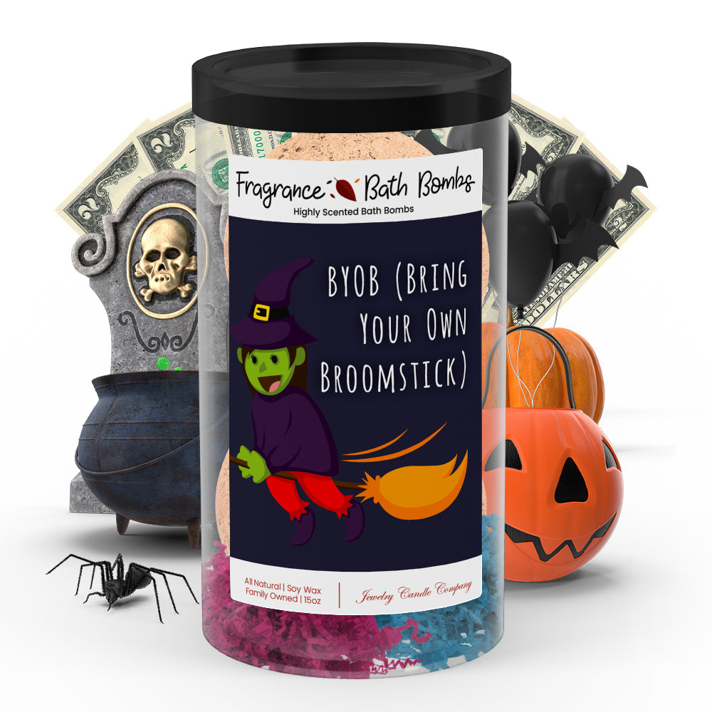 BYOB (Bring your own broomstick) Fragrance Bath Bombs