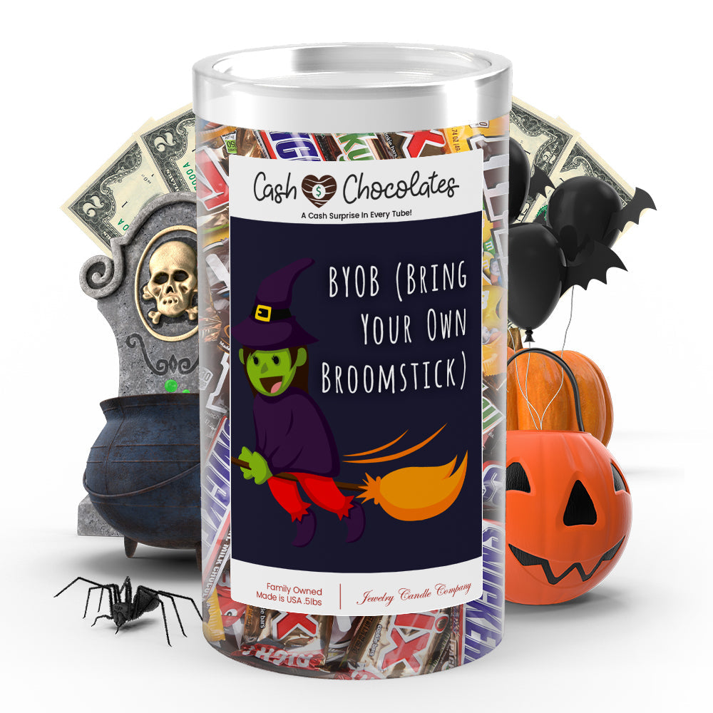 BYOB (Bring your own broomstick) Cash Chocolates