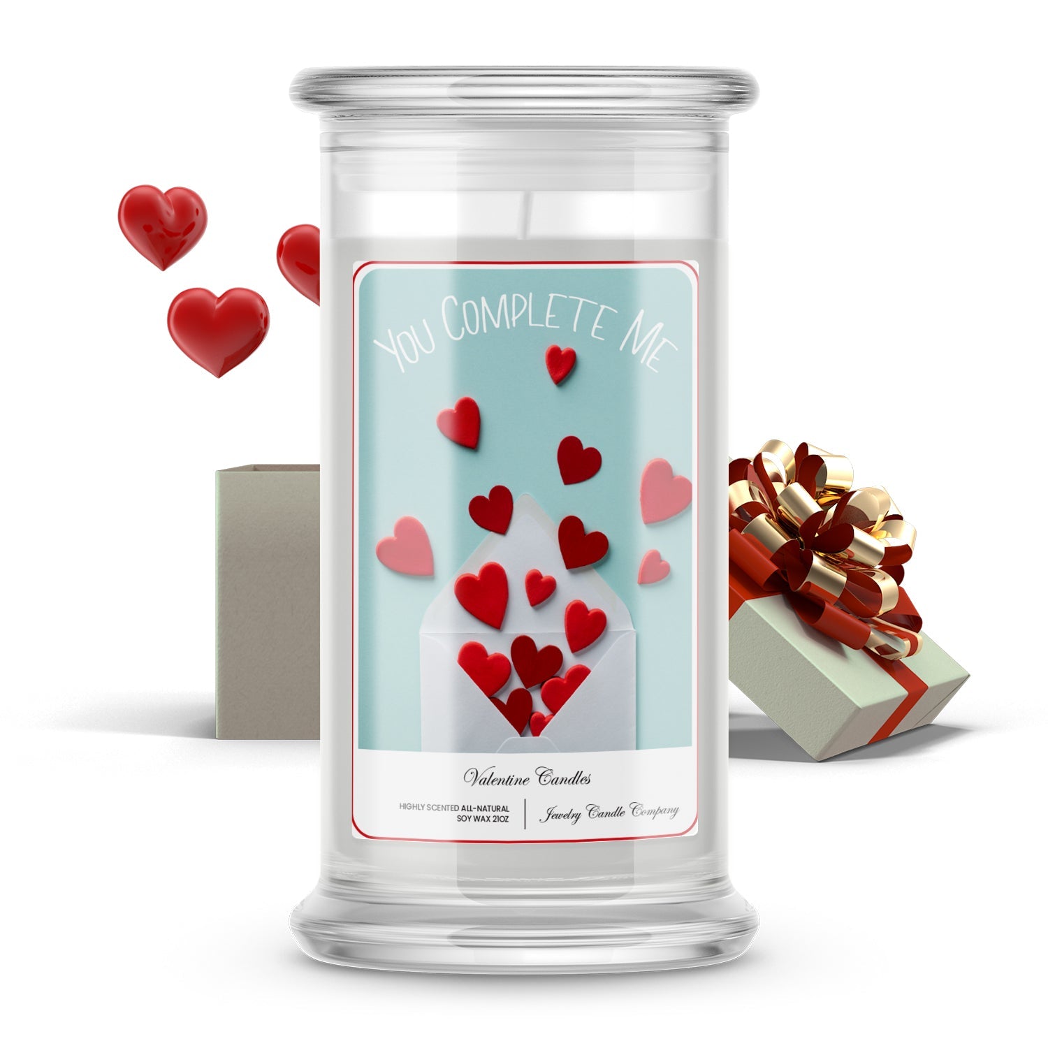 You Complete me Candle