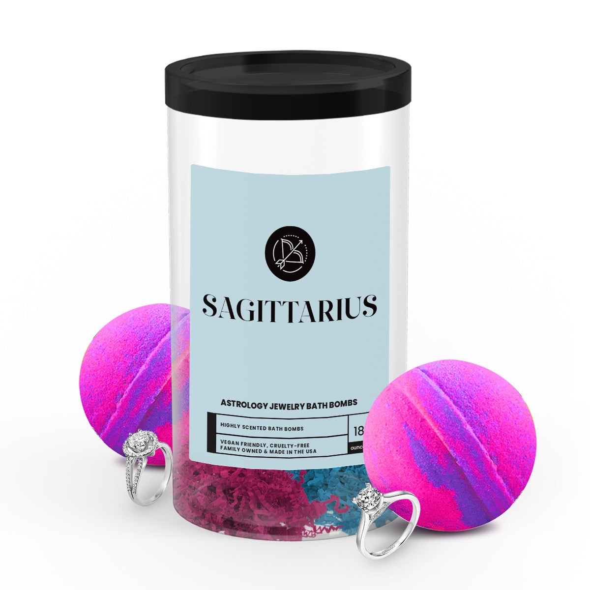 Sagittarius Astrology Jewelry Bath Bombs