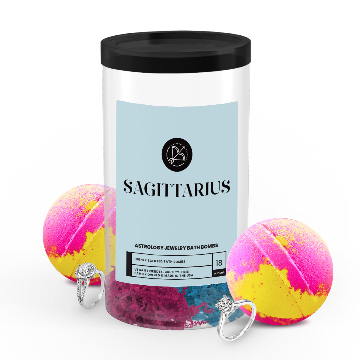 Sagittarius Astrology Jewelry Bath Bombs