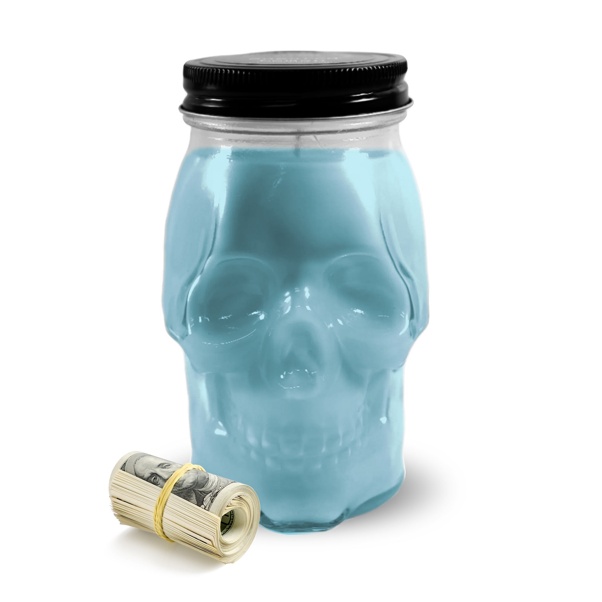 BLUEBERRY COBBLER SKULL CASH CANDLE (Copy)
