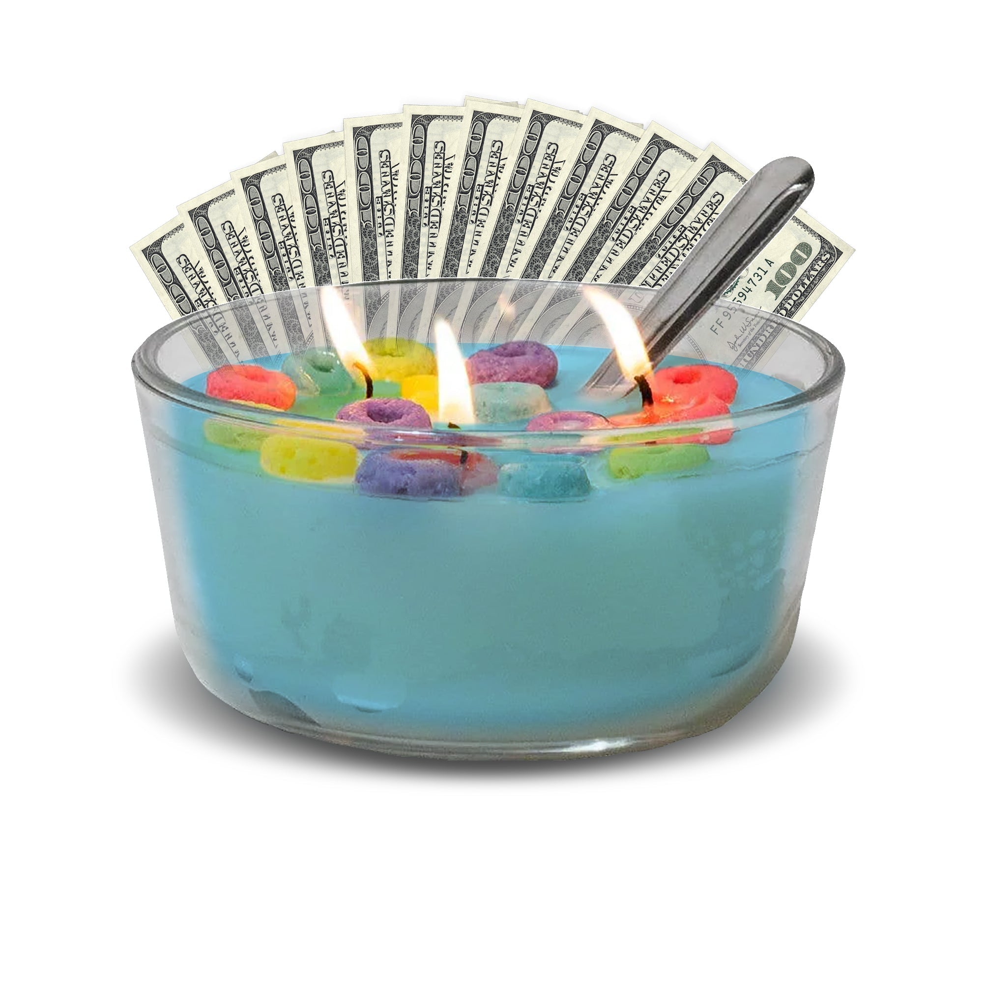Blueberry Muffin Cereal Bowl Cash Luxury Candles