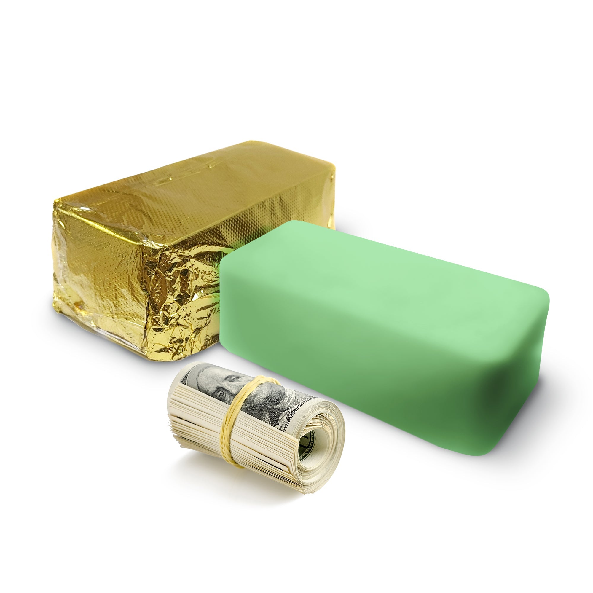 HAPPY BIRTHDAY YA GRINCH GOLD BAR CASH WAX MELTS