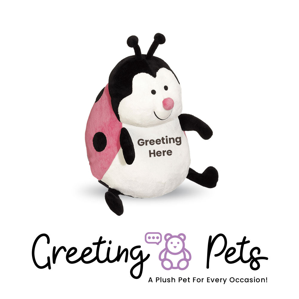 Ladybug Greeting Pet