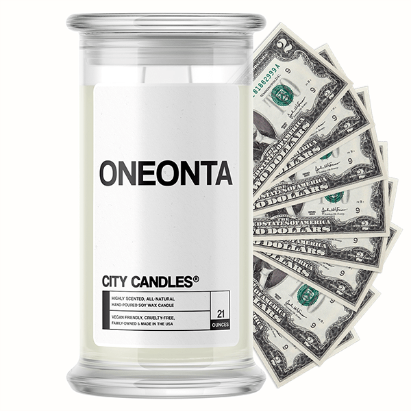 Oneonta City Cash Candle