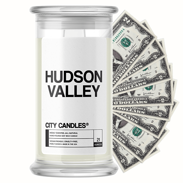Hudson Valley City Cash Candle
