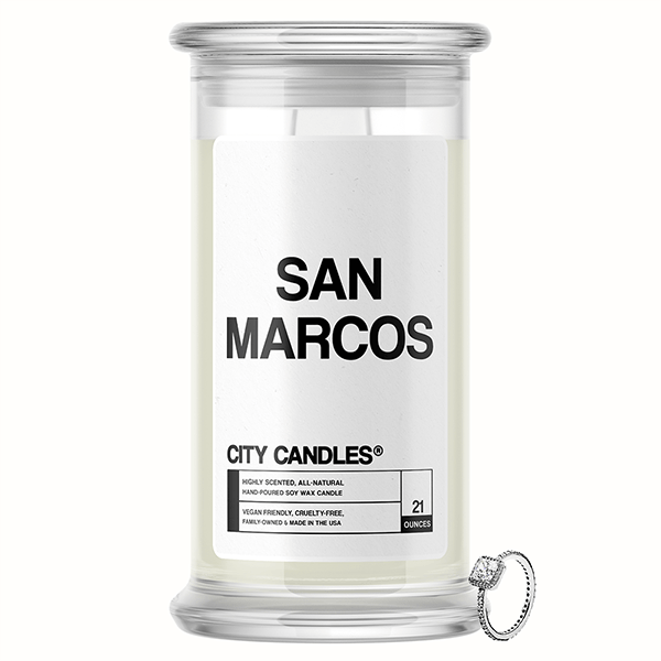 San Marcos City Jewelry Candle