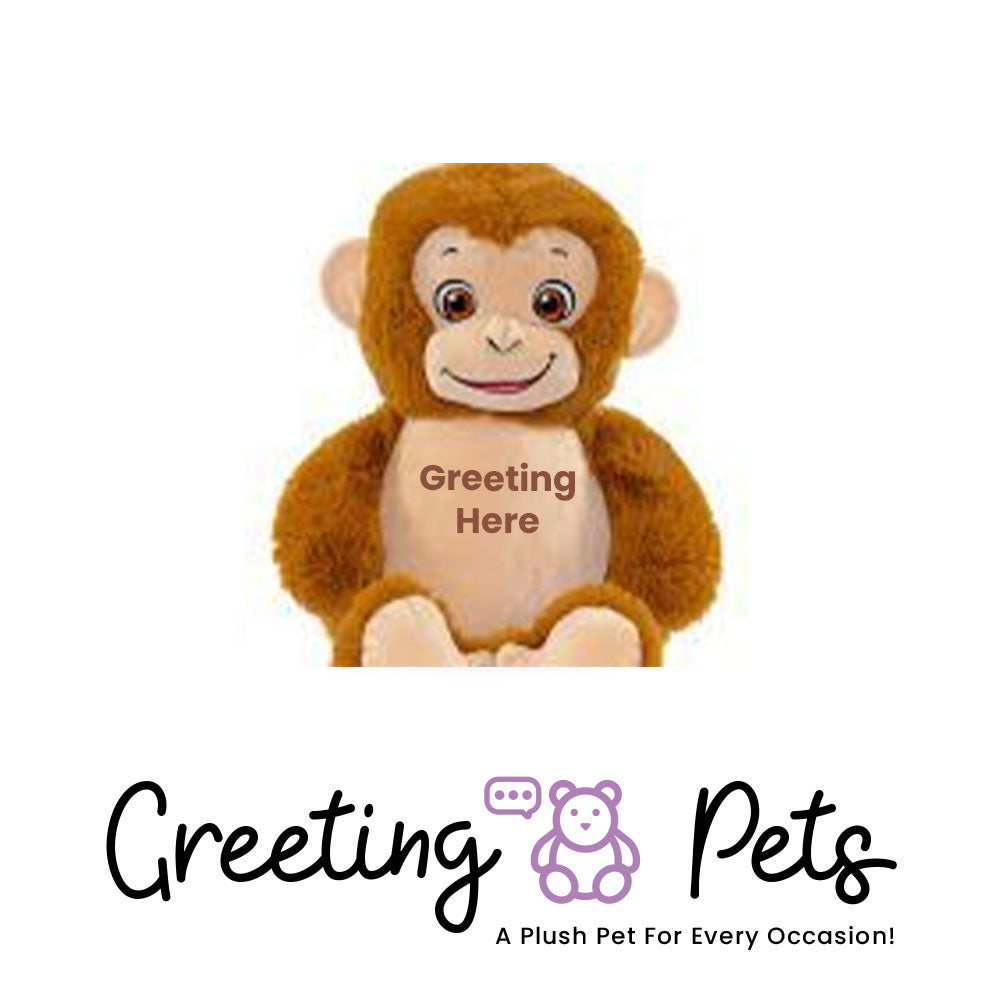 Monkey-2 Greeting Pet