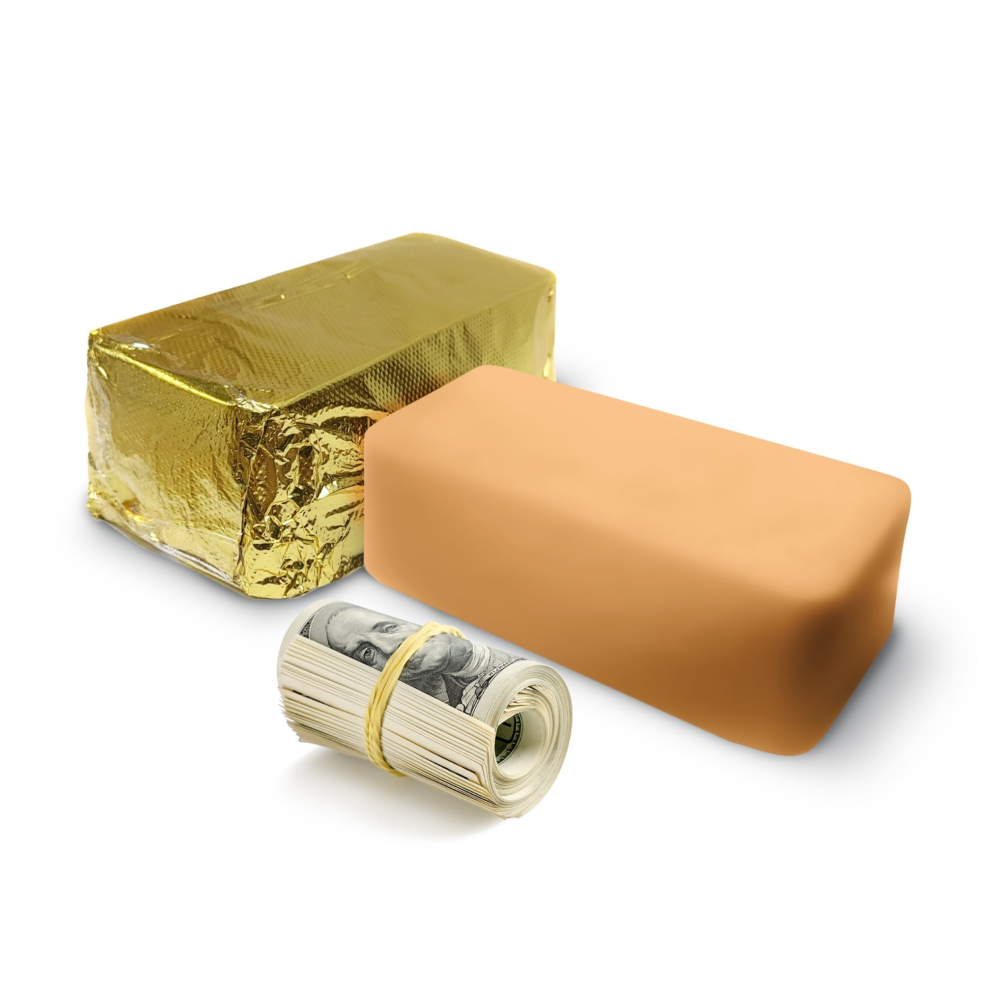 GIANT PUMPKIN SPICE GOLD BAR CASH WAX MELTS