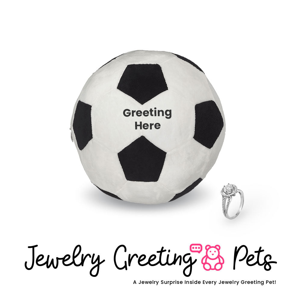 Soccer-ball Jewelry Greeting Pet