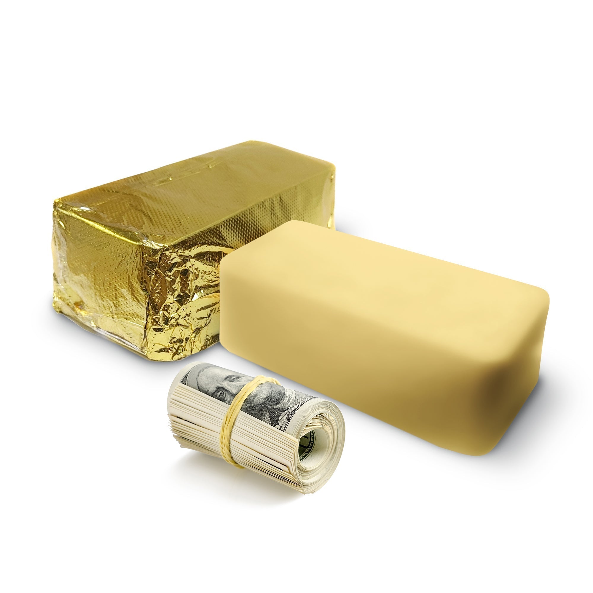 GIANT DAD BOD GOLD BAR CASH WAX MELTS
