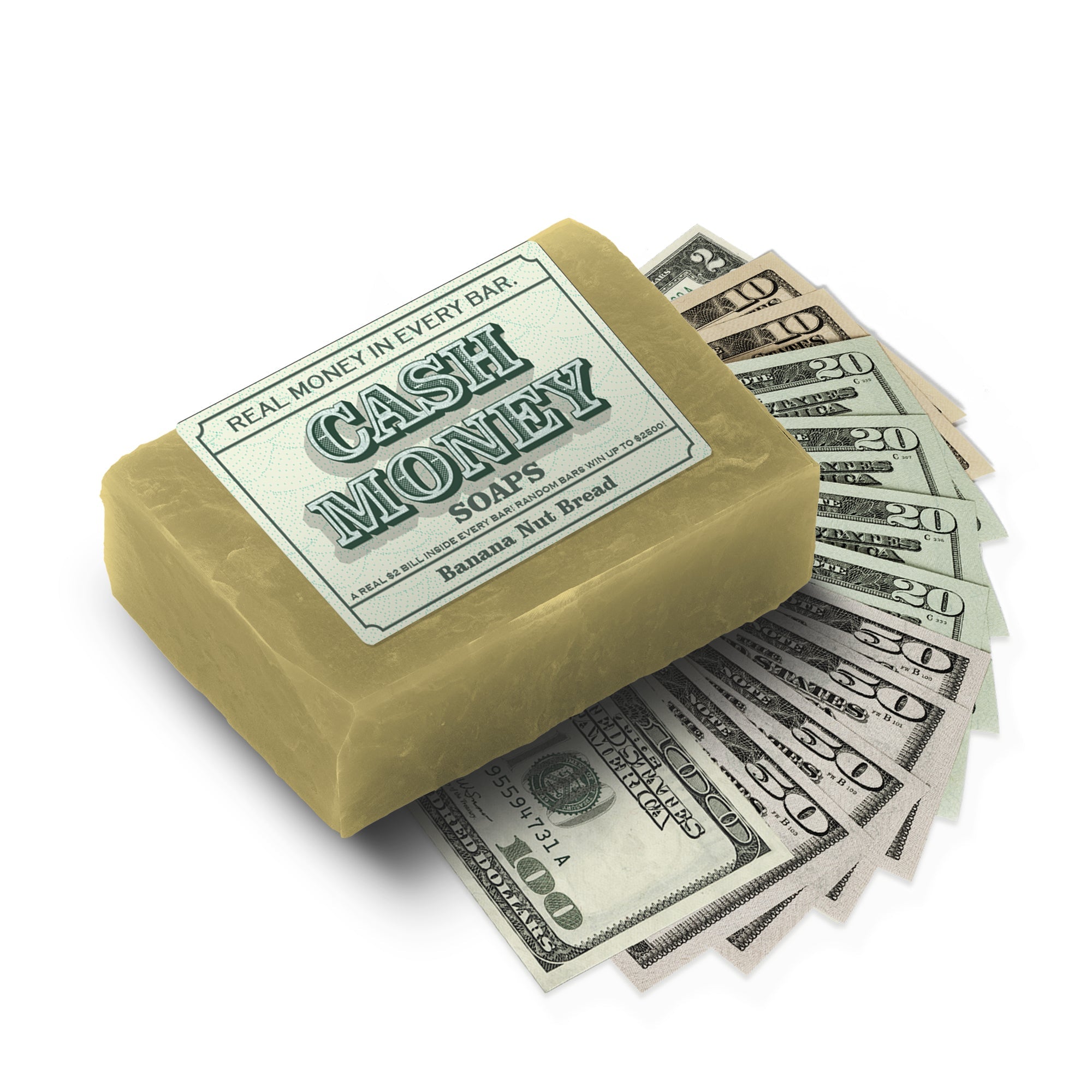 Banana Nut Bread Cash Money Goat Milk Soaps