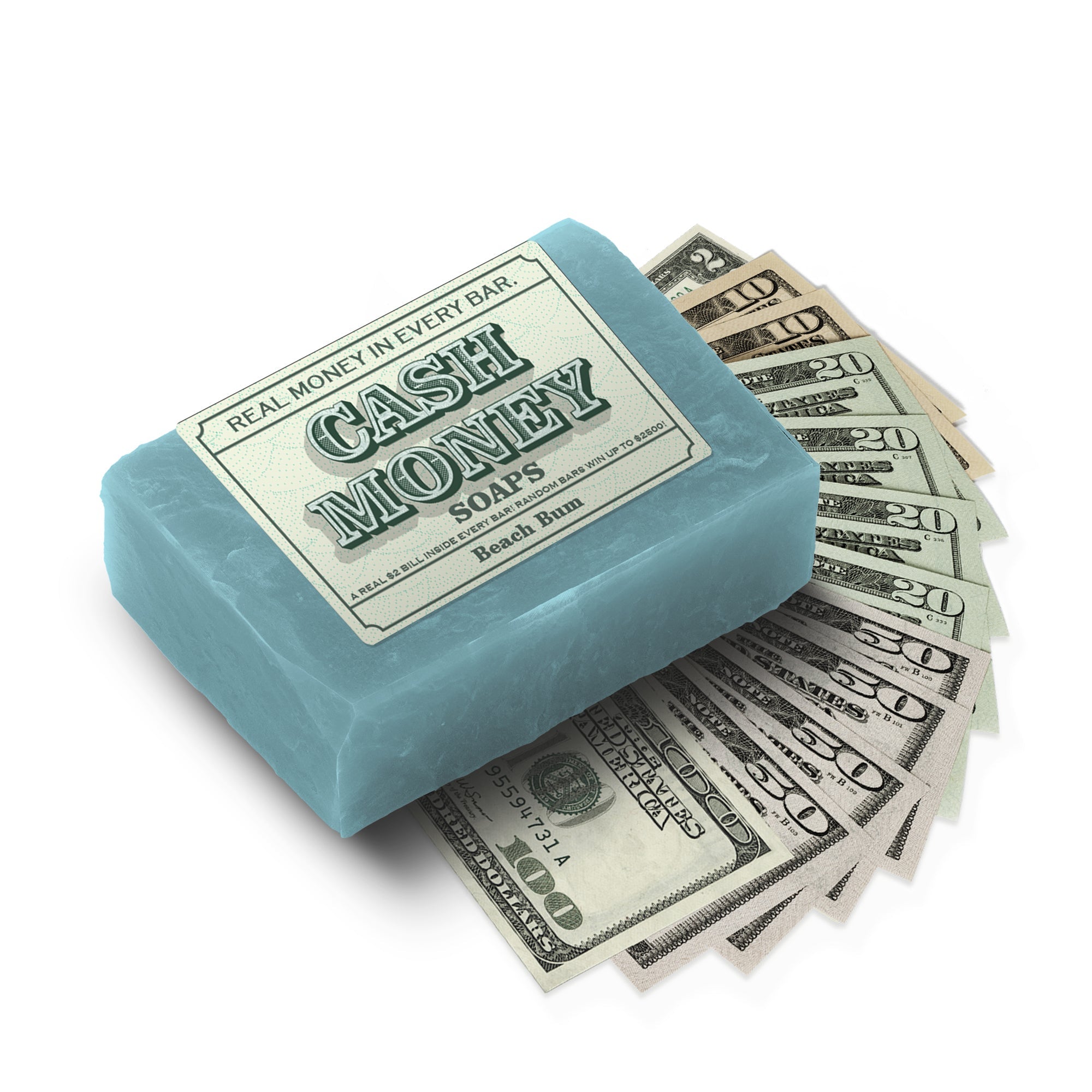 Beach Bum Cash Money Goat Milk Soaps
