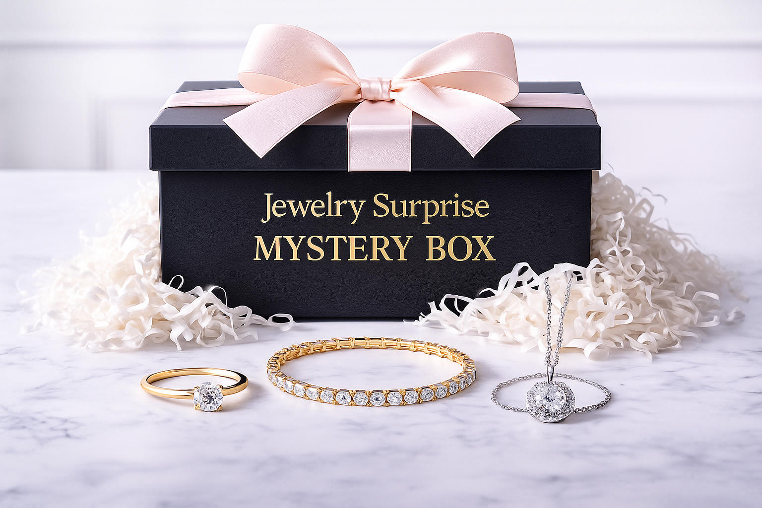 MYSTERY JEWELRY SURPRISE (10 PIECES OF JEWELRY)